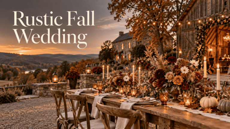 Rustic Fall Wedding